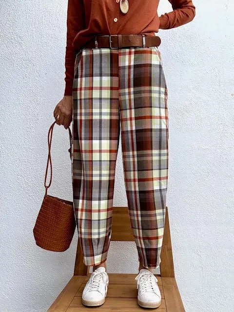 Pantalones Cuadro Madrás