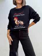 Sudadera Pepa Negra