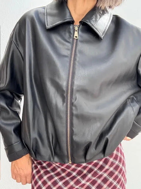 Chaqueta Bombacha Negra