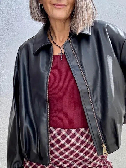 Chaqueta Bombacha Negra