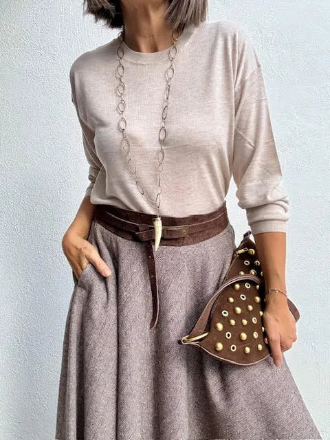 Collar Lorena Plateado