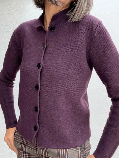 Chaqueta Rebeca Berenjena