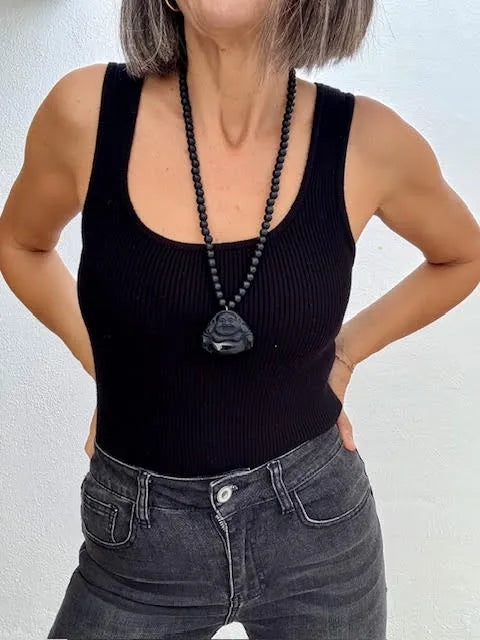 Top Canalé Invierno Negro