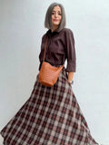 Camisa Helena Marrón Choco