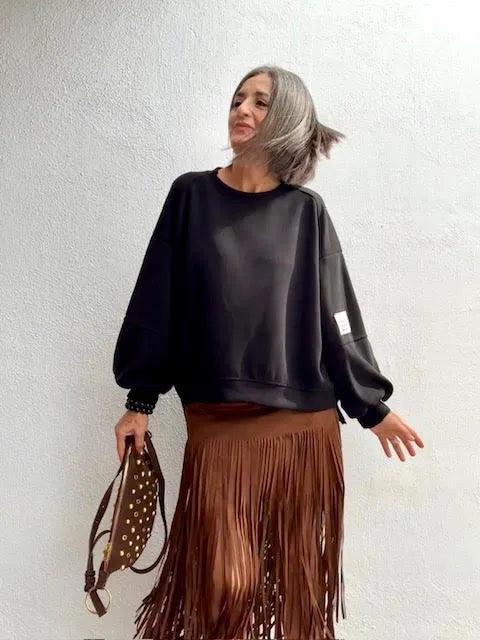 Falda Antelina Flecos