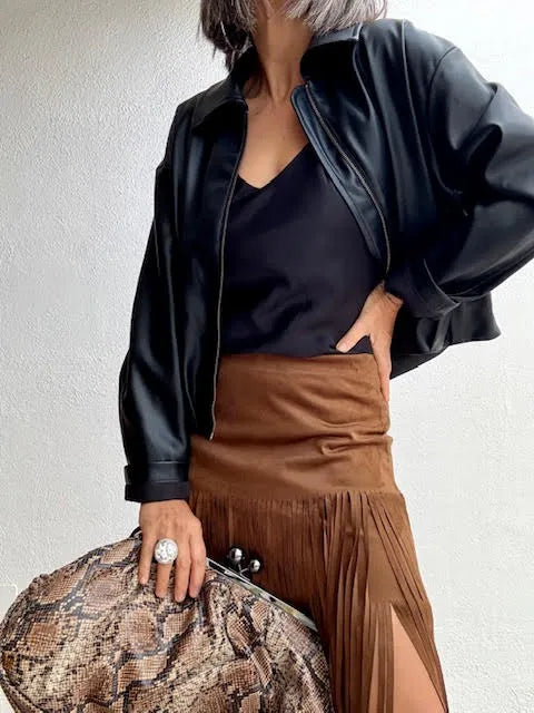 Falda Antelina Flecos