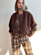 Pantalones Cuadros Bombacho