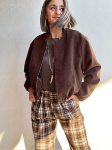 Pantalones Cuadros Bombacho