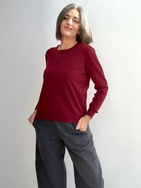 Jersey Carmen Burdeos