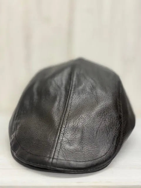 Gorra Cuadros Efecto Piel