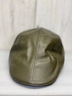 Gorra Cuadros Efecto Piel