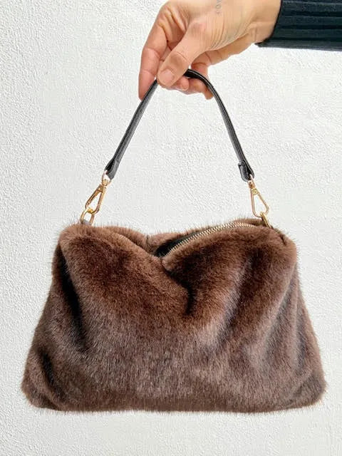 Bolso Pelo Marrón