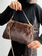 Bolso Pelo Marrón