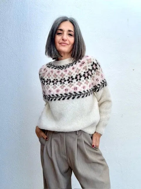 Pantalones Office Beige