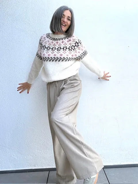 Pantalones Office Beige