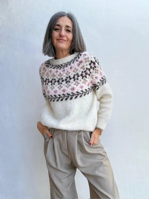 Pantalones Office Beige