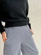 Pantalones Cuadro Marinos