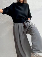Pantalones Palazzo Gris