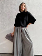 Pantalones Palazzo Gris