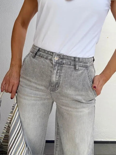 Pantalones Valentina Gris