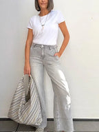 Pantalones Valentina Gris