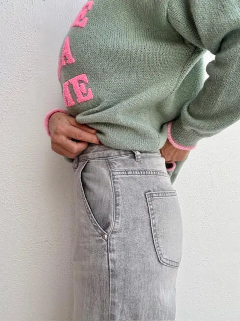 Pantalones Valentina Gris