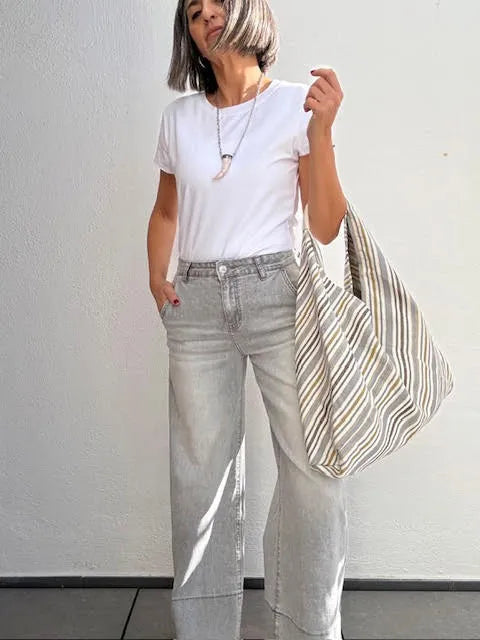 Pantalones Valentina Gris