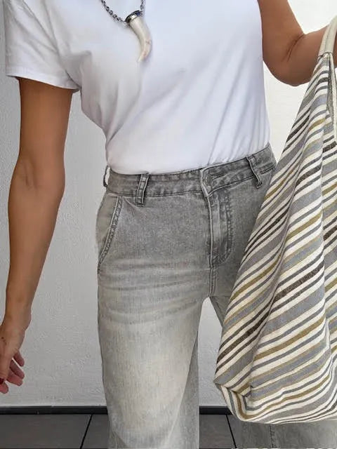 Pantalones Valentina Gris