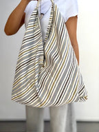 Bolso Shopper Rayas