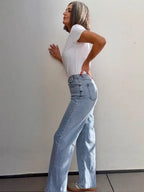 Pantalones Cintura Cruzada