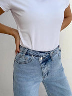 Pantalones Cintura Cruzada
