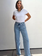 Pantalones Cintura Cruzada