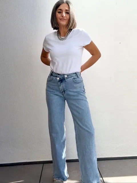 Pantalones Cintura Cruzada