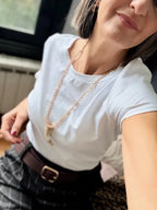 Collar Cuerno Dorado