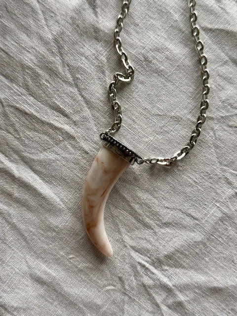 Collar Cuerno Plata