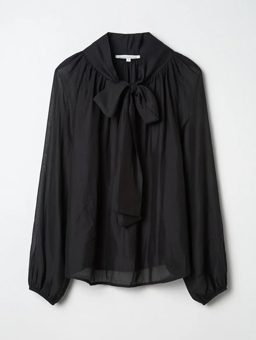Blusa Otilia Lazada Negra