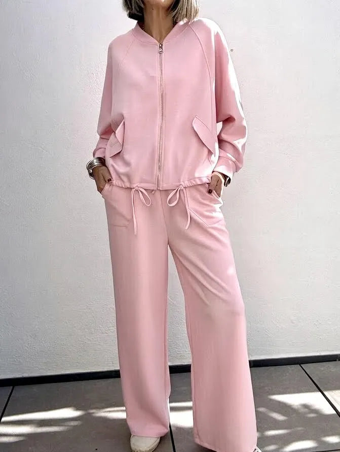 Pantalones Athleisure Rosa