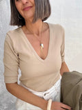 Camiseta Julia Beige