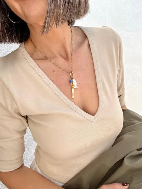Camiseta Julia Beige