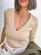 Camiseta Julia Beige