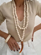 Collar Maxi Bola y Cuerno