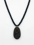 Collar Bola Madera & Buda