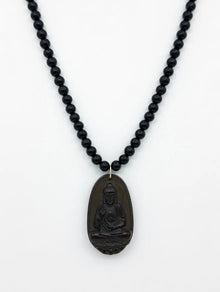 Collar Bola Madera & Buda