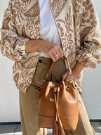 Bolso Bombonera Piel