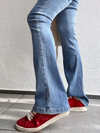 Pantalones Tejanos Flare