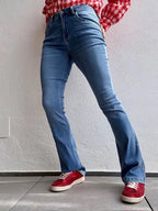 Pantalones Tejanos Flare