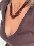 Gargantilla Alondra Marrón