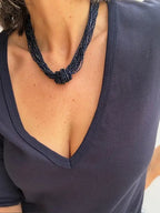 Gargantilla Alondra Marino