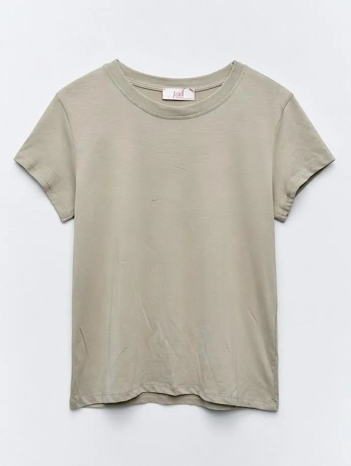Camiseta Básica Manga Corta
