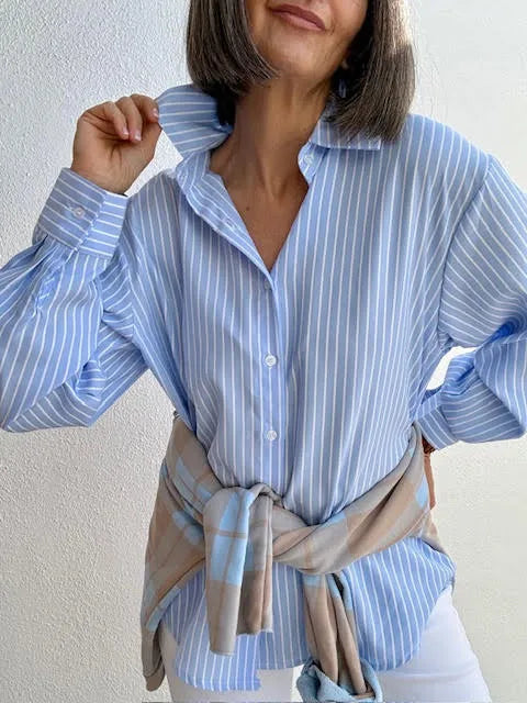 Camisa Raya Celeste